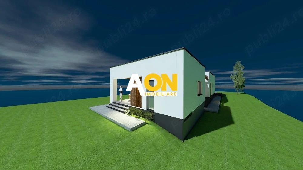 Casa la rosu, 5 camere, S+P, 547 mp teren, toate utilitatile, Cetate - Poză 6
