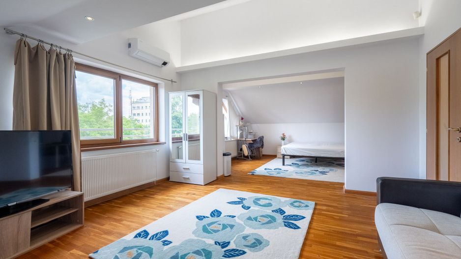 COMISION 0% - Vila P+1+M 6 camere curte 550mp Baneasa  Garlei-Dobrogeanu Gherea - Poză 27