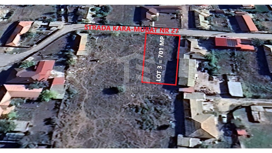 Lot Premium 701 mp – Strada Kara-Murat: Baza ideală pentru casa ta - Poză 1