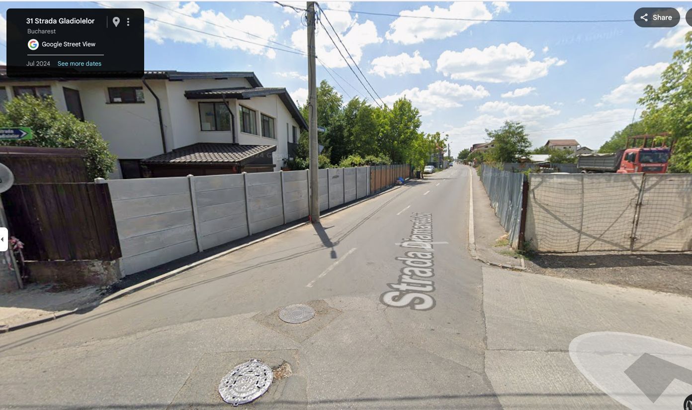 Lot de teren 413 mp | Autorizație valabilă | Proiect casă P+1+M - Poză 2