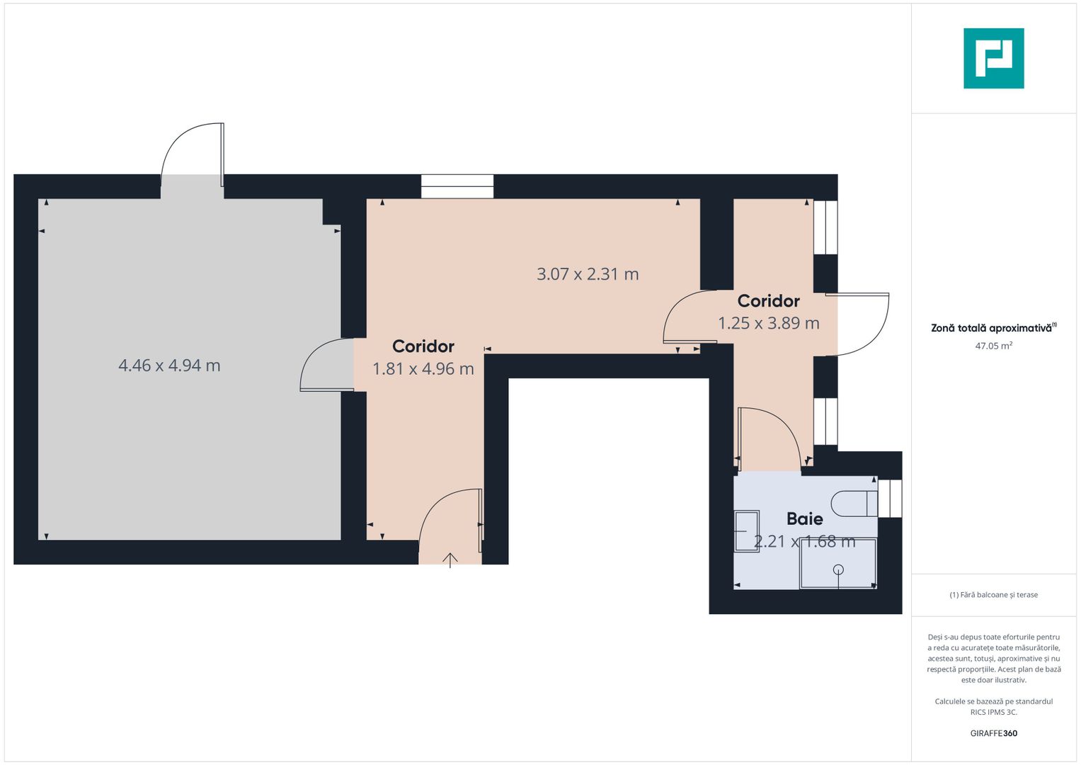 Spațiu versatil în centru – rezidențial/comercial - Poză 10