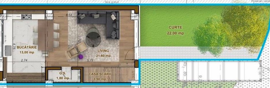 Apartament de vânzare în Natural residence - Poză 1