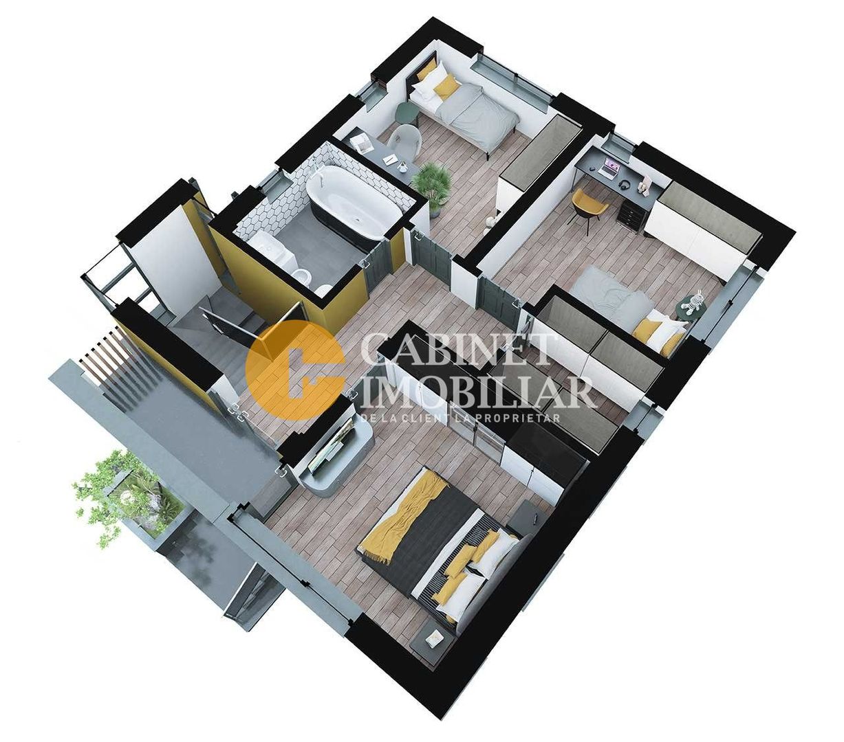 Vila moderna - Visan - 158mp - la asfalt - toate utilitatile - PREDARE IMEDIATA - Poză 7