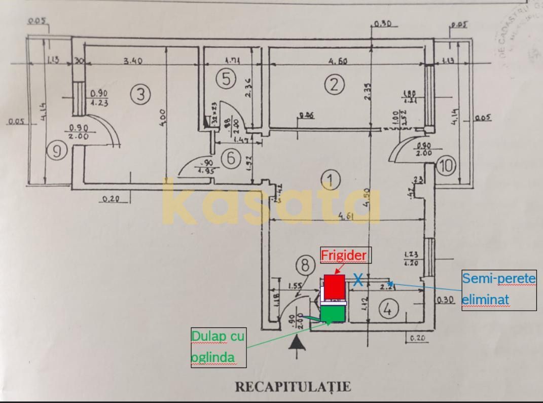 Apartament 3 camere | Aviației - Poză 11