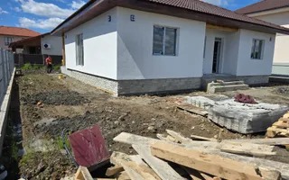 Casa 4 cam.2 băi,1 pivniță 1 dressing,500mp.teren,gard,pavaj - Poză 11