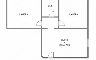 Apartament 2 camere decomandate, Marasti, zona Scortarilor! - Poză 2