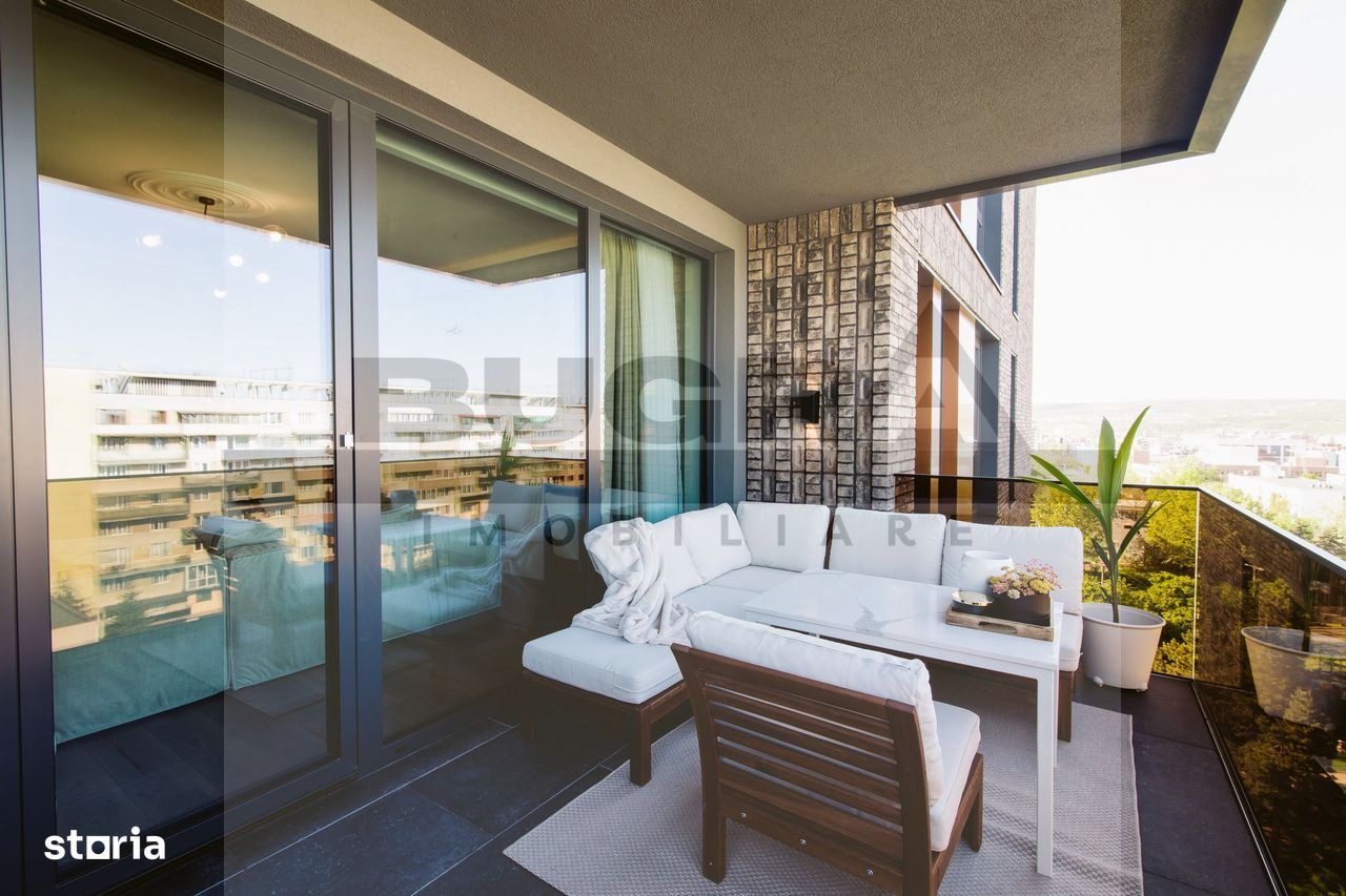 Apartament de 2 camere, 60mp, ultrafinisat, parcare, zona Iulius Mall - Poză 12