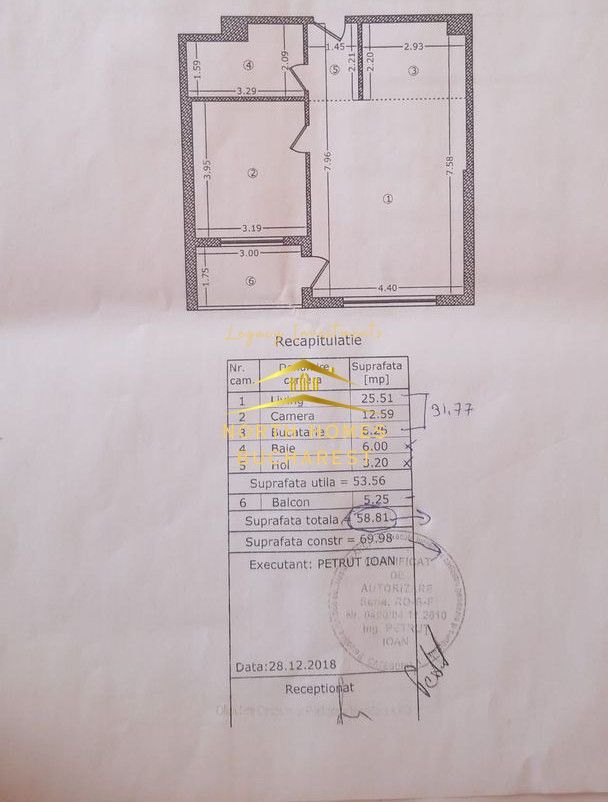 Apartament de vanzare -2 camere -Pipiera -PARCARE - Poză 10