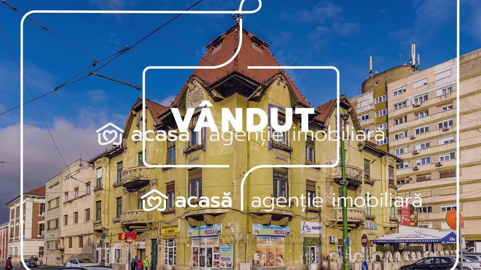 VÂNDUT! Apartament 4 camere, etaj 1, în Palatul Steiner, Arad - Poză 1