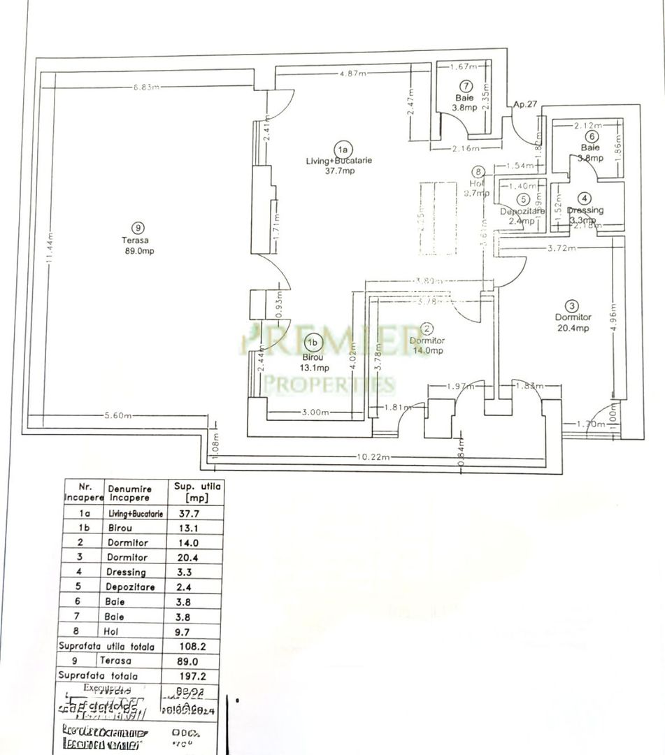 Apartament design lux tera 89mp vedere libera - Poză 10