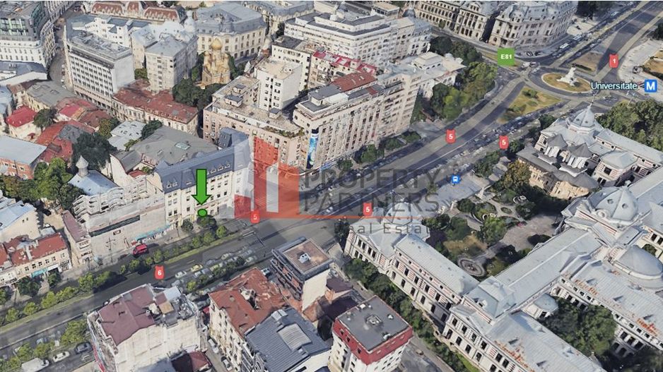 Spatiu comercial - Retail stradal - 120.88mp - Piata Universitatii - Poză 4