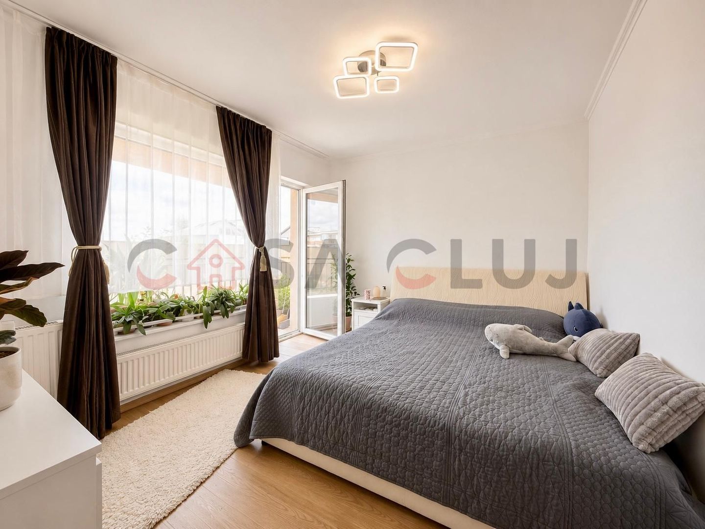 4 camere + dressing, la cheie, parcare, bloc nou, Între Lacuri - Poză 3