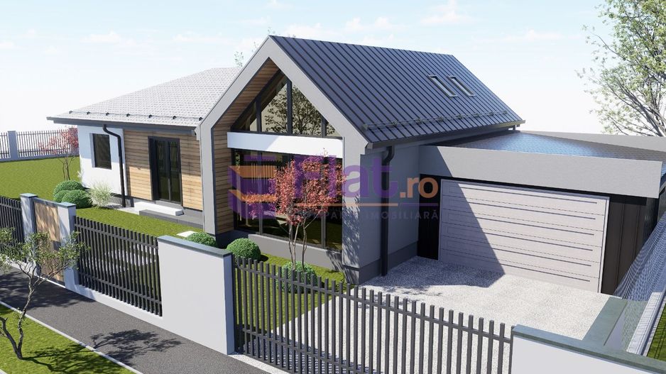 Proiect Casă spațioasă de vânzare – 4 camere  Ghimbav, Brașov - Poză 1