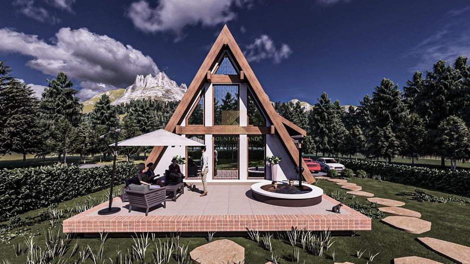 Casa noua in faza de proiect | A-frame | ideala investitie | Rasnov - Poză 8