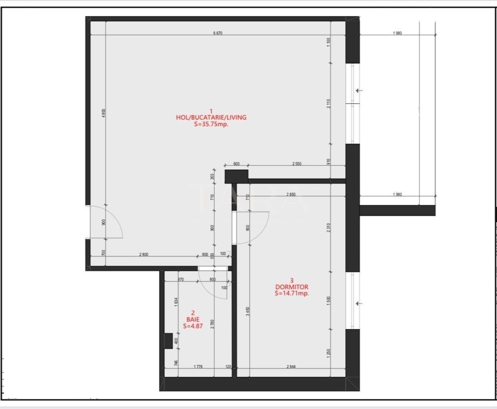 Apartament 2 camere, ansamblu rezidențial nou, zona Valea Chintaului - Poză 1