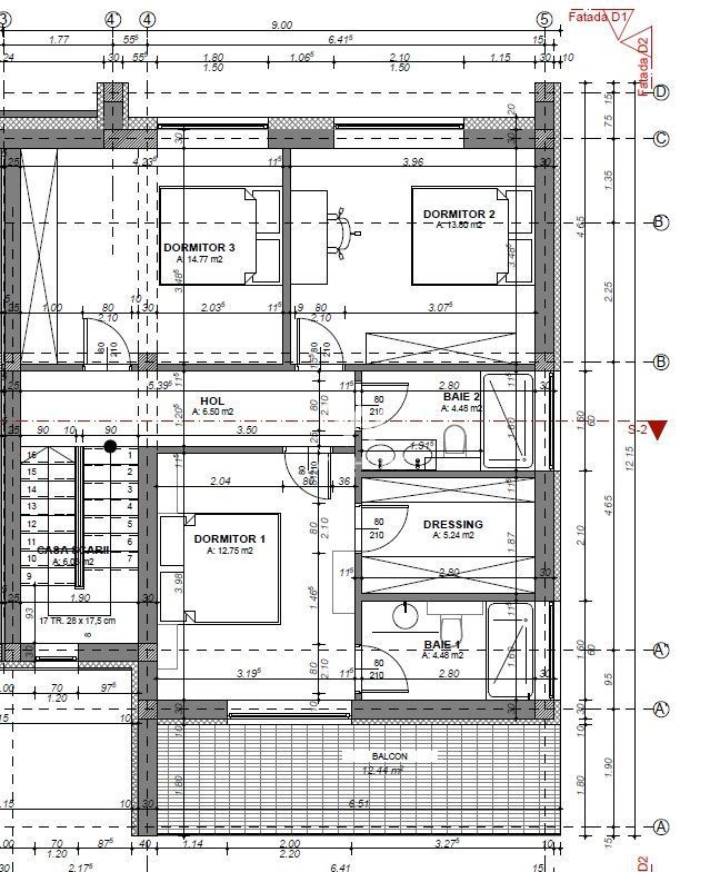 Duplex de vanzare-proiect nou-Sura Mica,Sibiu - Poză 4