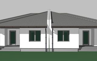 Case pe un singur nivel teren 479 mp cu panouri solare – Cristian/Sibiu - Poză 1