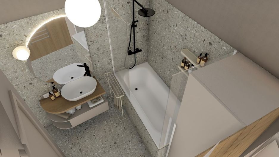 Apartament cu 2 camere cu grădina la ISHO - Poză 12