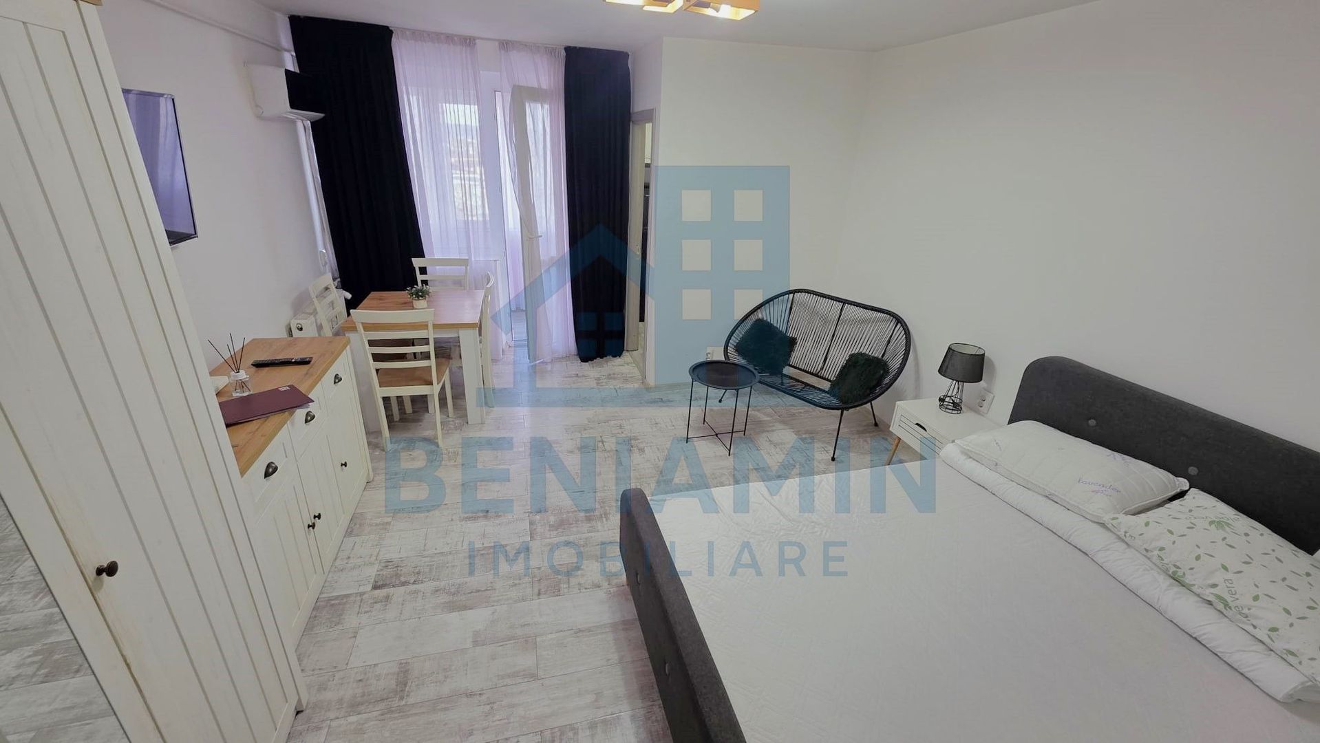 Garsoniera - mobilata - utilata - renovata - 31mp - Brazda lui Novac - Poză 3