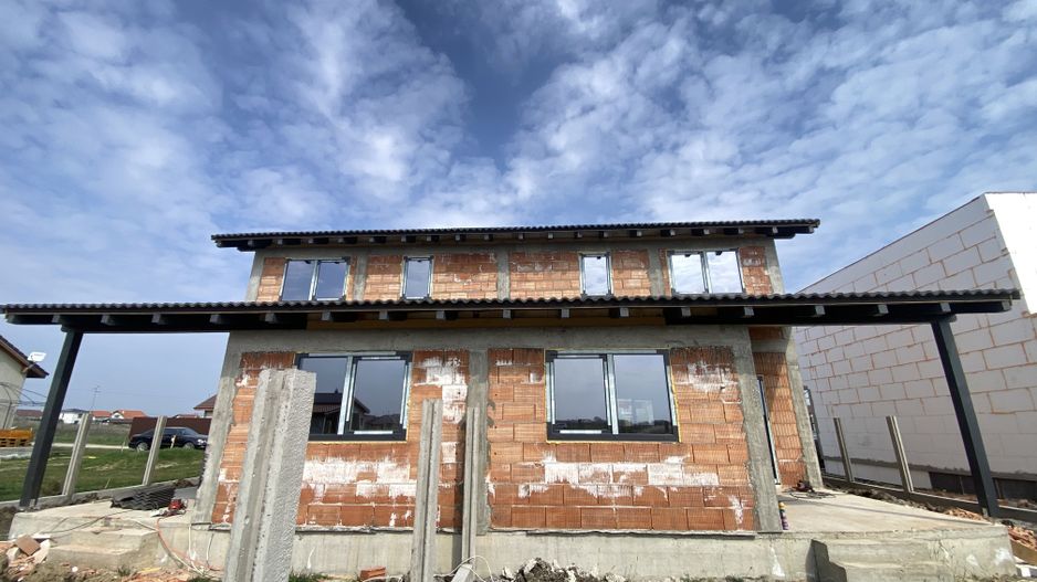 COMISION 0%, Duplex 4 Camere, La Cheie, P+E, 95MP, 335 Teren, SACALAZ - Poză 5