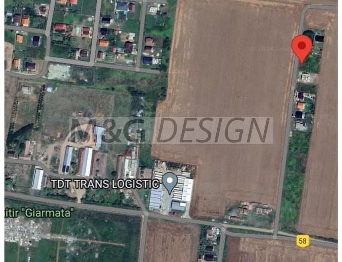 De vanzare teren intravilan Giarmata 610mp - Poză 1