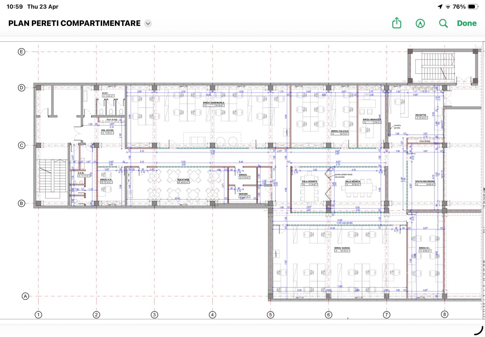 De inchiriat spatiu birouri - Henri Barbusse - Poză 9