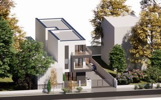 Vând vila în duplex 4 camere, 3 dormitoare, 4 bai, 2 locuri parcare - Poză 12