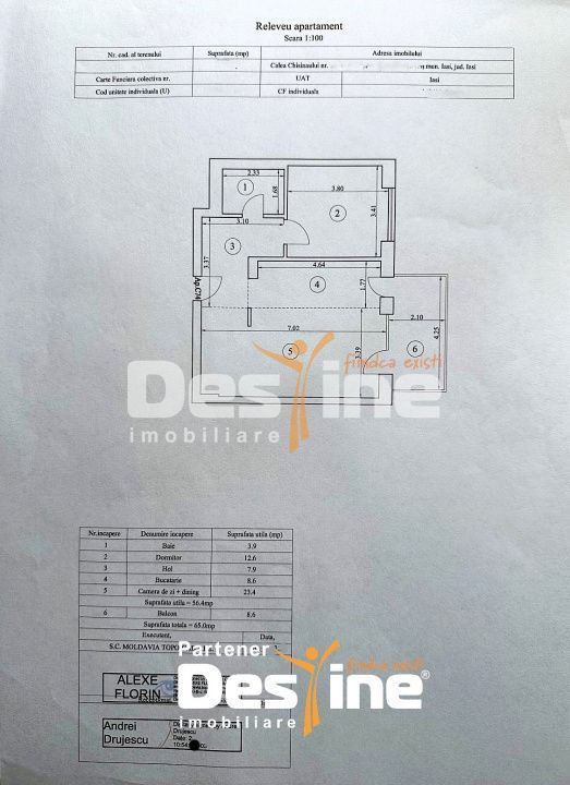 Apartament 2 camere 65 mp mobilat utilat premium - Poză 17