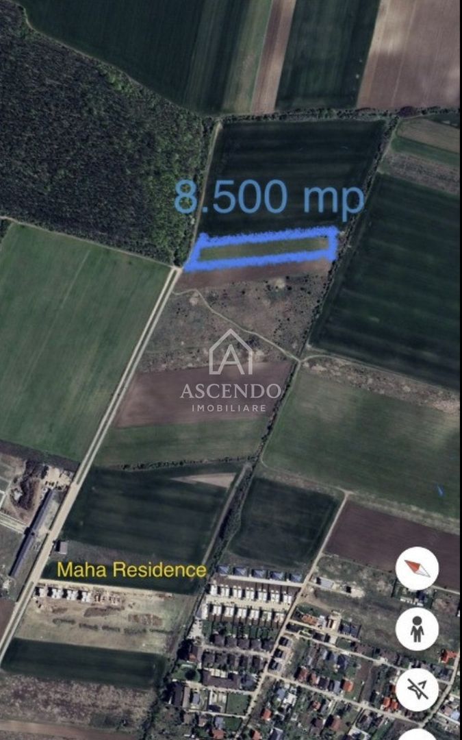 Teren 8.500 mp Corbeanca Ostratu | Lângă Pădure | 30 €/mp - Poză 1