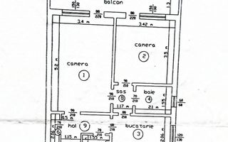Apartament premium în inima Copoului – locație de top! - Schiță 9