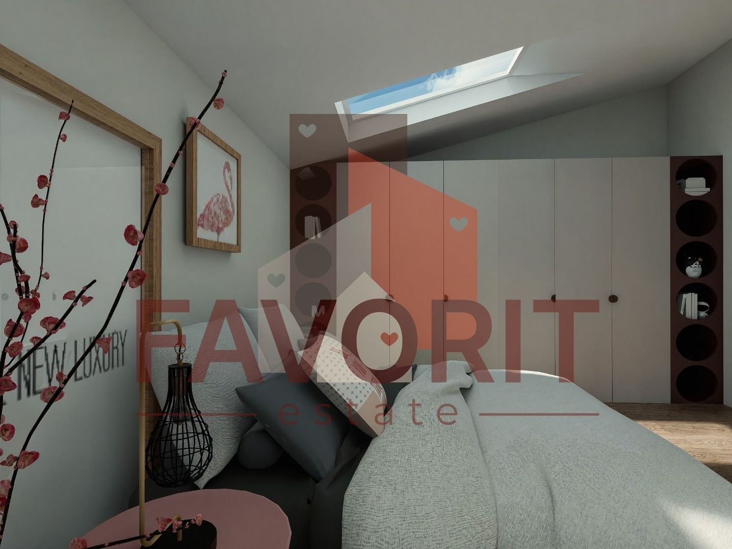 Etaj 2. Apartament pe 2 nivele. 2 bai. 2 locuri de parcare - Poză 14