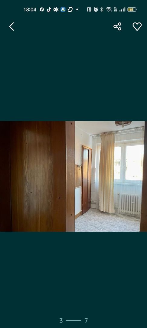 Ag EUROPA vinde ap 2 cam NEFINISAT 46mp, etaj 4 în CENTRU. - Poză 3