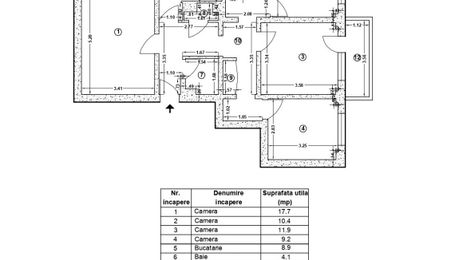 De vânzare: ap. 4 camere decomandat - necesită renovare - Tineretului