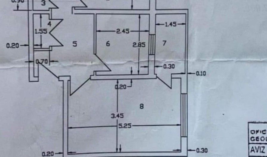 Apartament cu 2 camere, ETAJ 2, mobilat și utilat, VASLUI - zona CRUCEA GĂRII; - Poză 10