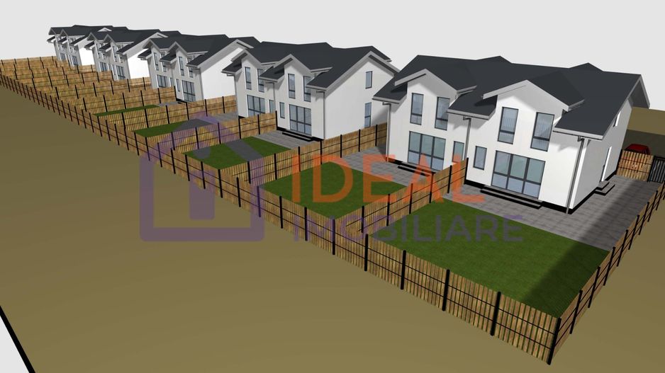 Duplex Modern la cheie si 270 de mp de curte, in Cisnadie - Poză 1