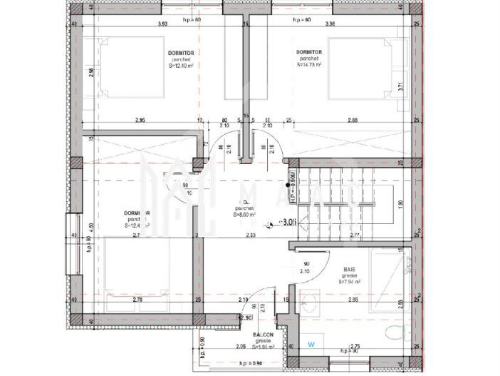 Casă 4 camere duplex | Șura Mare | teren 334 mp, terasă - Poză 3