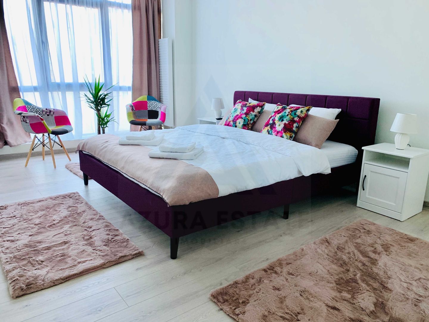 Apartament modern complet utilat 3 camere 70 mp utili Central - Poză 2