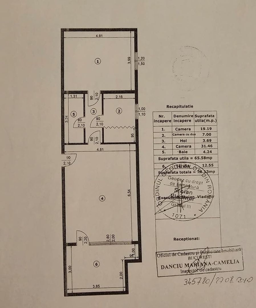 De vanzare Apartament cu terasa in vile-boutique, Mitropolie, Unirii - Poză 17