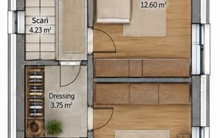 Duplex premium, 4 camere, 170 mp, Europa - Poză 9