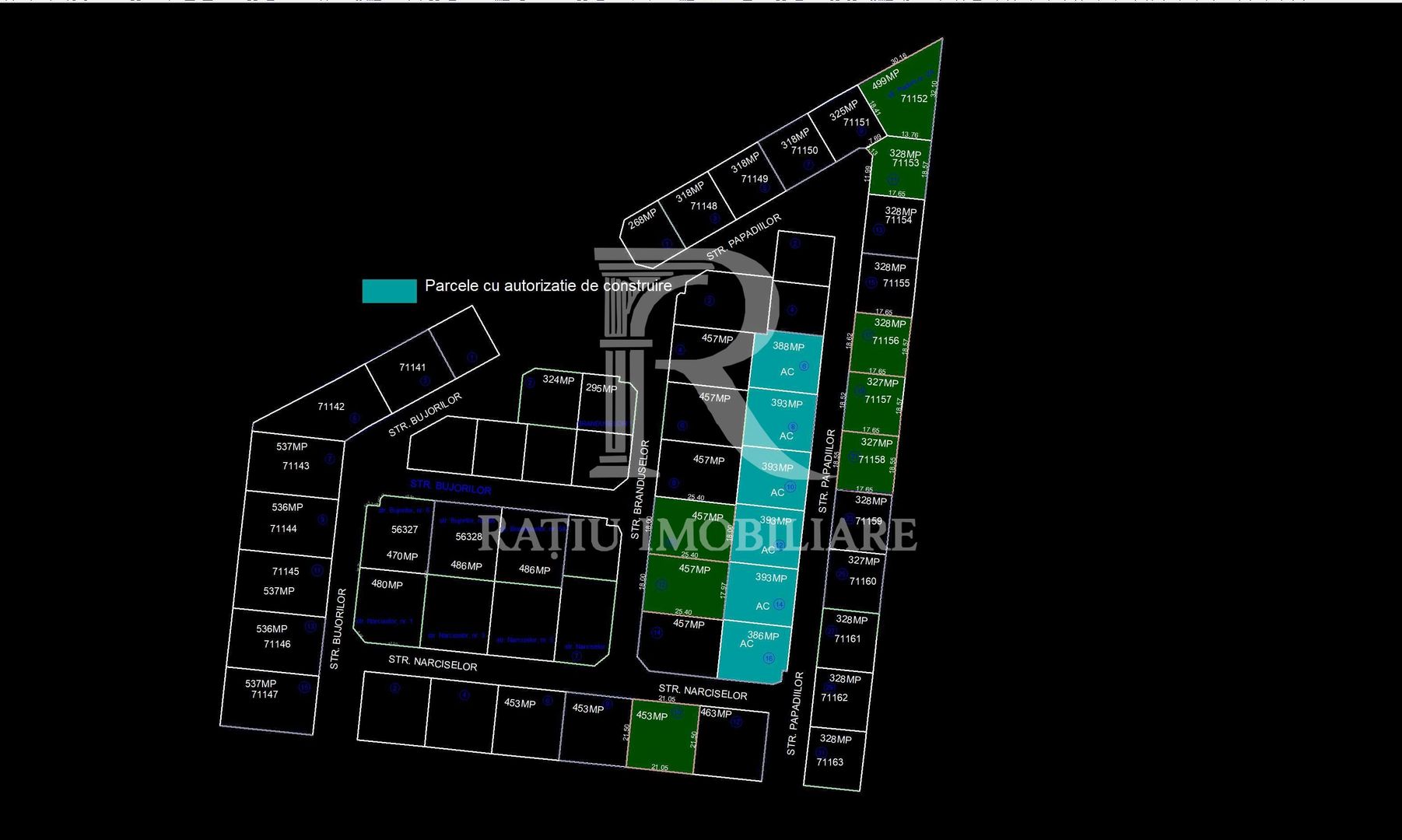 Terenuri intravilane 327–499 m² | Les | Nojorid - Poză 3