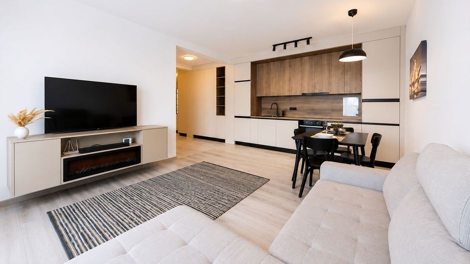Apartament Premium cu 2 camere | Prima închiriere | Mobilat și utilat - Poză 1