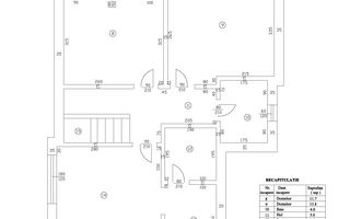 Casa P+1 Living-Bucatarie-3 Dormitoare-Toate utilitatile-Disponibila - Schiță 15