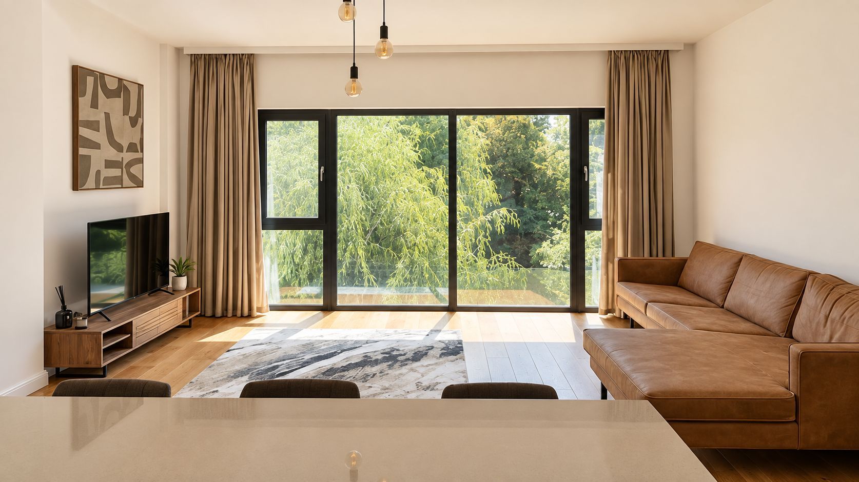 For Rent | Premium 3-Room Apartment | 90 sqm | Lake View - Poză 2