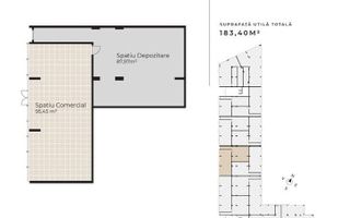 Spațiu comercial 183 mp | Vizibilitate excelentă | Sopor-Gheorgheni - Poză 4
