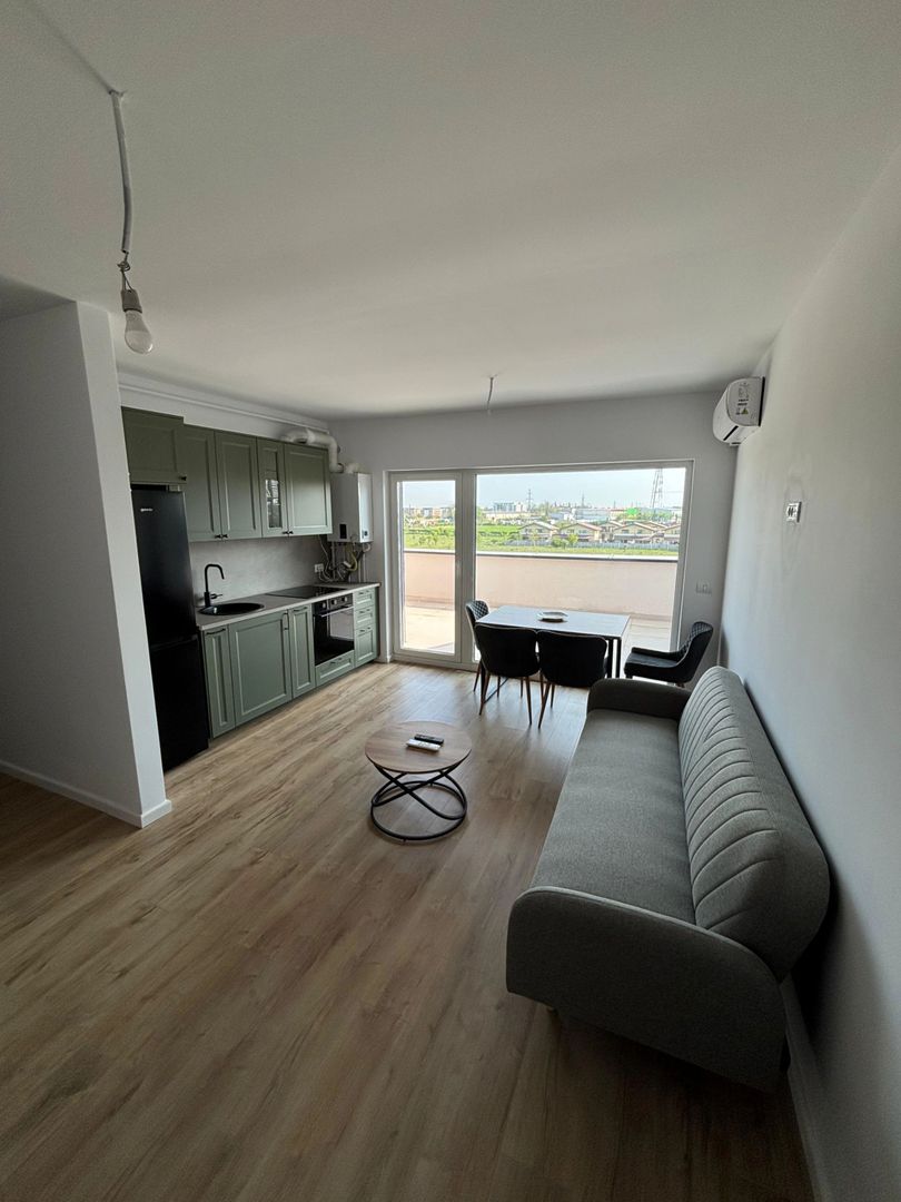 Apartament 2 camere, Zona Mehala, Mobilat, Utilat, Bloc nou, Loc parcare in CF - Poză 1