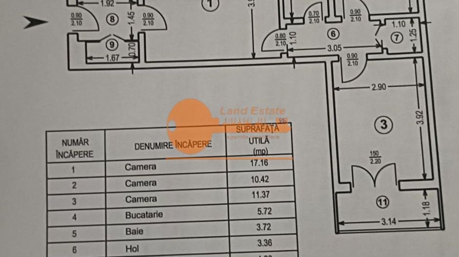 3 camere in bloc reabilitat la 300m de metrou Lijerului - Poză 12