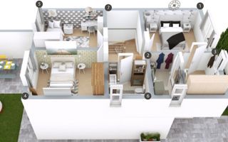 Casa la CHEIE cu TEREN 532 mp si PIVNITA in Cristian-Sibiu - Schiță 9