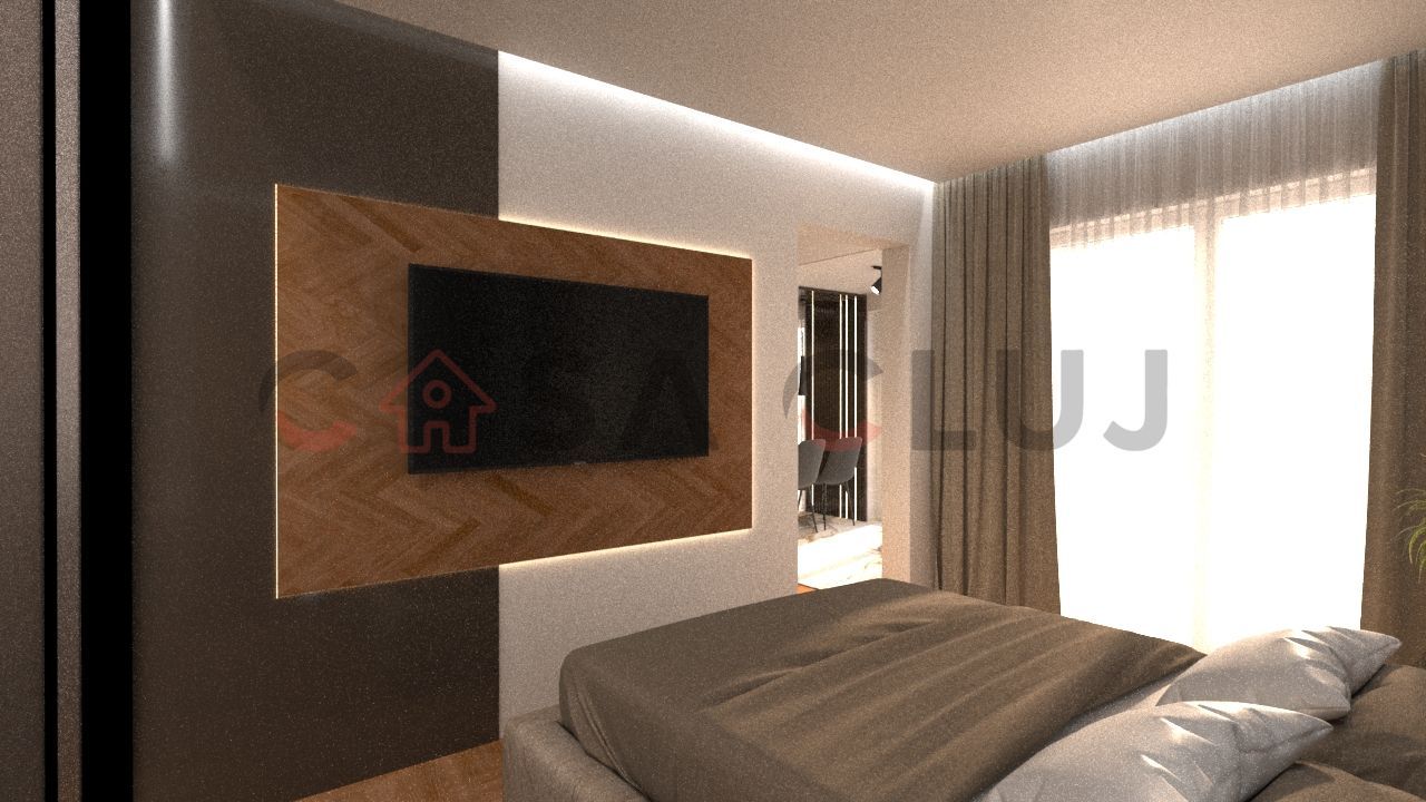 Apartament ultrafinisat, Baza Sportiva Gheorgheni, bloc 2025 ! - Poză 13