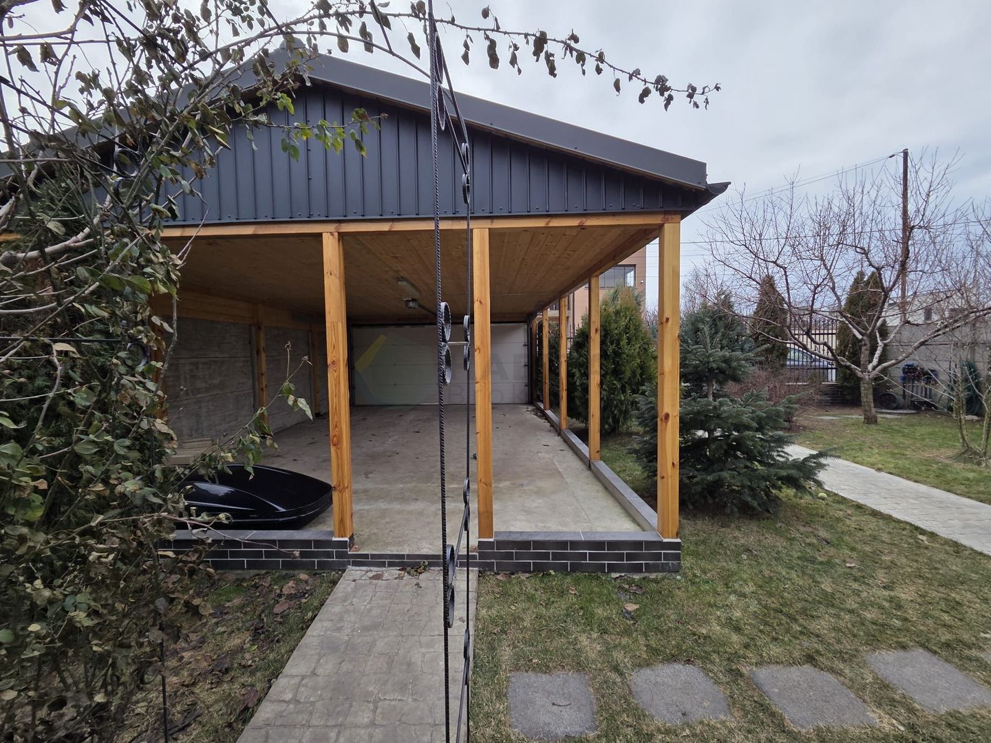 Casă unicat, stil american, 4 camere, garaj, teren 450 mp – Tunari - Poză 29