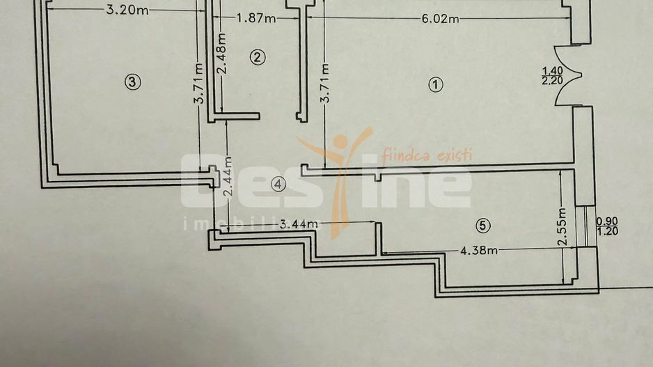 Apartament 2 camere decomandat 78mp + loc parcare intabulat - Poză 9